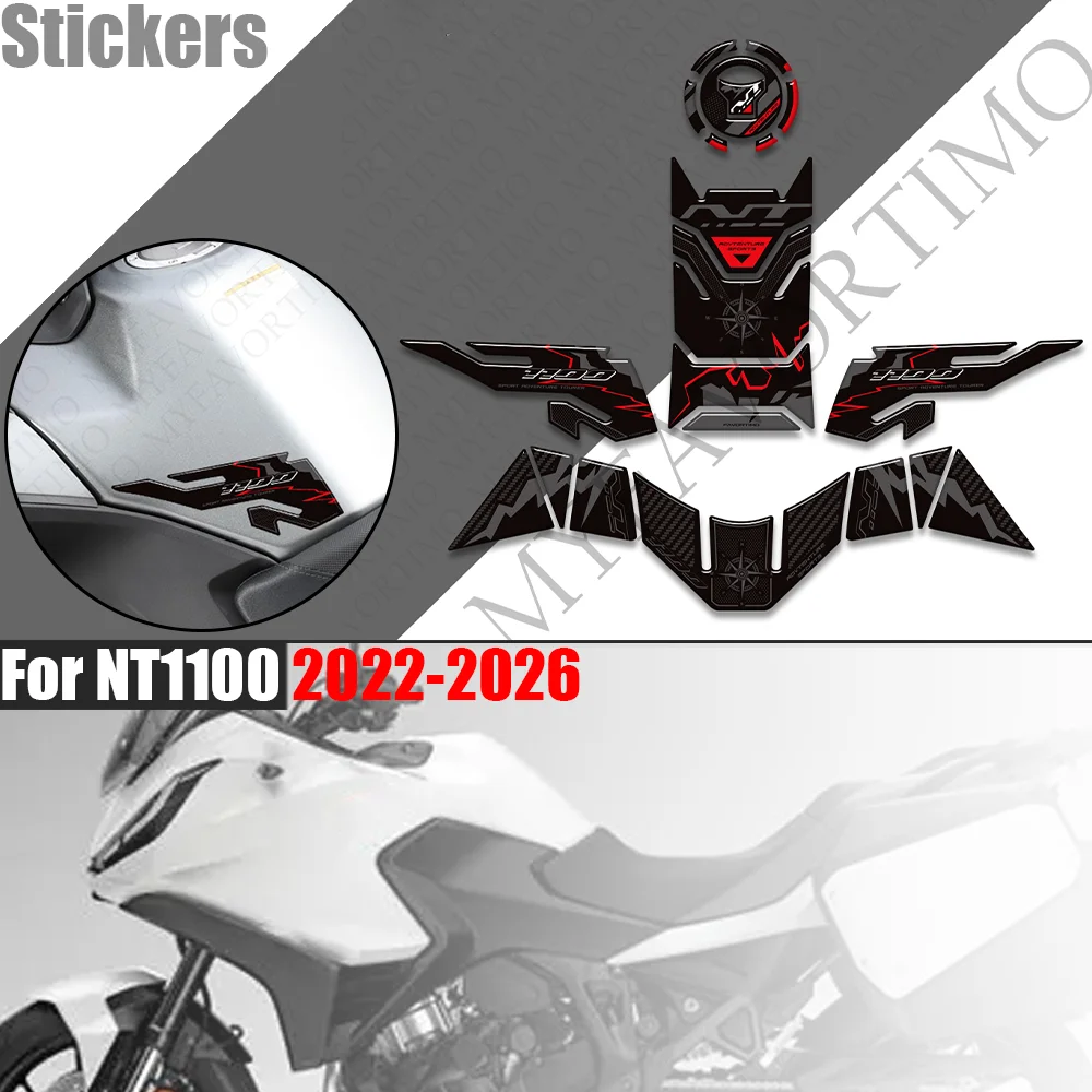 For NT1100 NT 1100 DCT Sport Tourer Tank Pad Side Grips Gas Fuel Oil Knee Protector Stickers moto Decals 2022 - 2025 2026
For NT1100 NT 1100 DCT Sport Tourer Tank Pad Side Grips Gas Fuel Oil Knee Protector Stickers moto Decals 2022 - 2025 2026