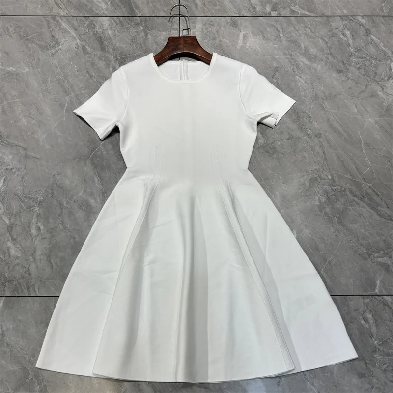 Women's dress New elastic knitted mini dress for spring 2026 Round neck slim fit short sleeved party dresses y2k short dresses
Women's dress New elastic knitted mini dress for spring 2026 Round neck slim fit short sleeved party dresses y2k short dresses