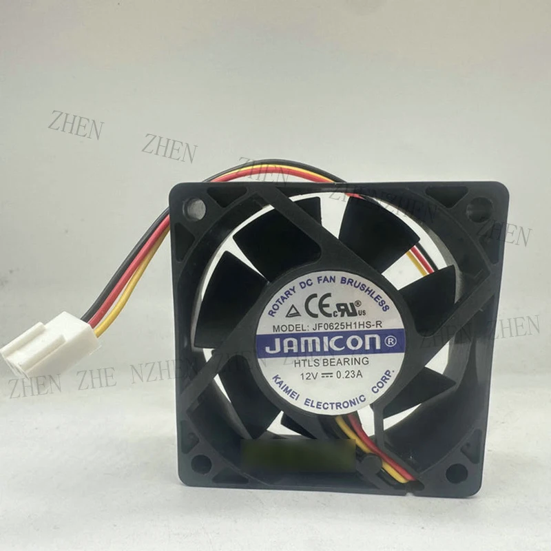 S New for JAMICON JF0625H1HS-R 12V 0.23A 3-wire cooling fan#QW
S New for JAMICON JF0625H1HS-R 12V 0.23A 3-wire cooling fan#QW