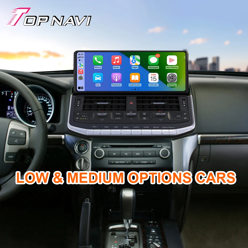 13.3"For TOYOTA LANDCRUISER LC200 2008 2009 2010 2011 2012 2013 2014 2015 Multimedia Player Navigation Carplay
13.3"For TOYOTA LANDCRUISER LC200 2008 2009 2010 2011 2012 2013 2014 2015 Multimedia Player Navigation Carplay