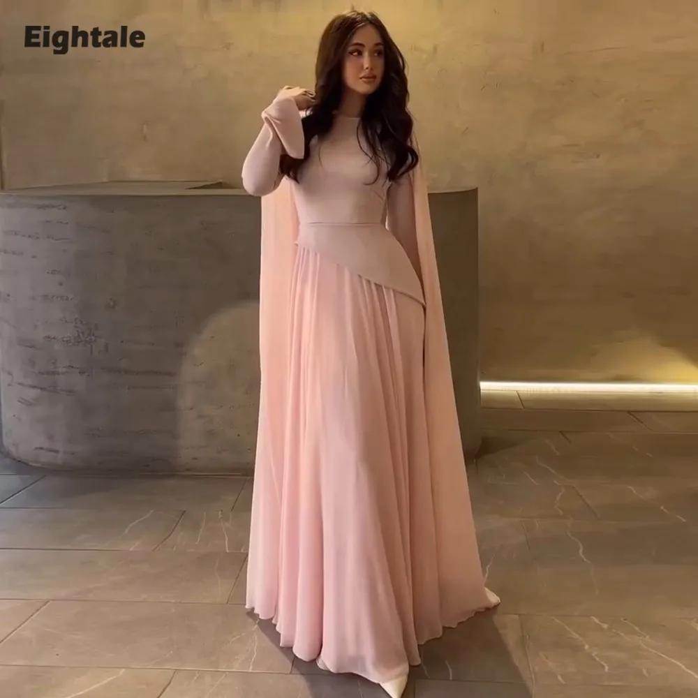 Eightale арабское вечернее платье с круглым вырезом и длинными рукавами, платье для выпускного вечера, розовый корсет, мусульманское трапециевидное платье для свадебной вечеринки по индивидуальному заказу
Eightale арабское вечернее платье с круглым вырезом и длинными рукавами, платье для выпускного вечера, розовый корсет, мусульманское трапециевидное платье для свадебной вечеринки по индивидуальному заказу