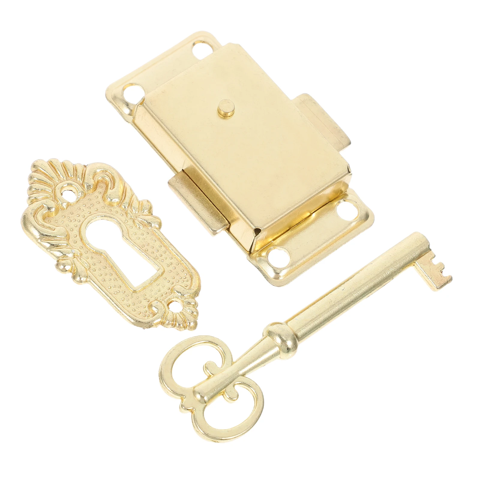 1Set Style Alloy Lock Vintage Cabinet Lock Keyed Decorative Drawer Hardware Jewelry Box Wooden Case Cupboard Locks
1Set Style Alloy Lock Vintage Cabinet Lock Keyed Decorative Drawer Hardware Jewelry Box Wooden Case Cupboard Locks