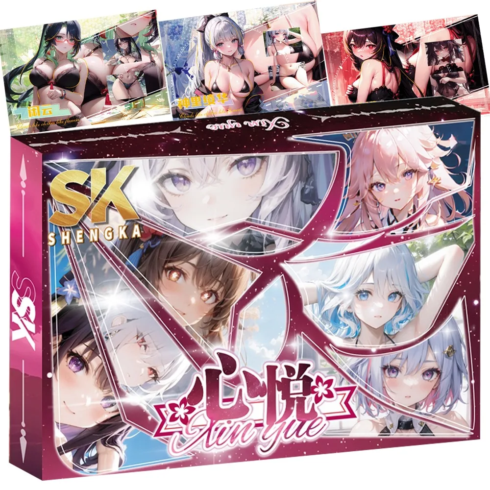 Genuine Pleased Goddess Story Collection Card for Children Beautiful Attractive Lovely Anime Girls Limited Card Children Gifts
Genuine Pleased Goddess Story Collection Card for Children Beautiful Attractive Lovely Anime Girls Limited Card Children Gifts