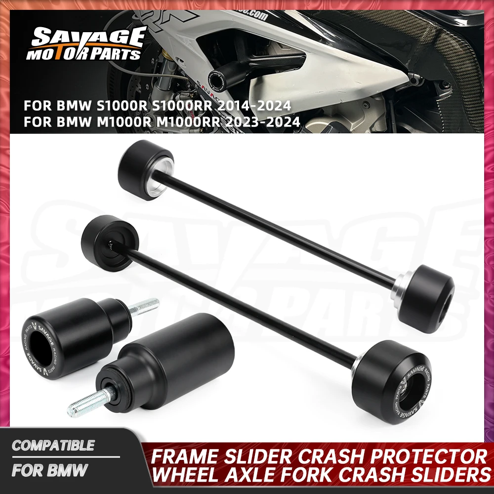 2024 S1000R S1000RR Frame Slider Crash Protector For BMW M1000R M1000RR HP4 Motorcycle Rear Front Wheel Axle Fork Crash Sliders
2024 S1000R S1000RR Frame Slider Crash Protector For BMW M1000R M1000RR HP4 Motorcycle Rear Front Wheel Axle Fork Crash Sliders