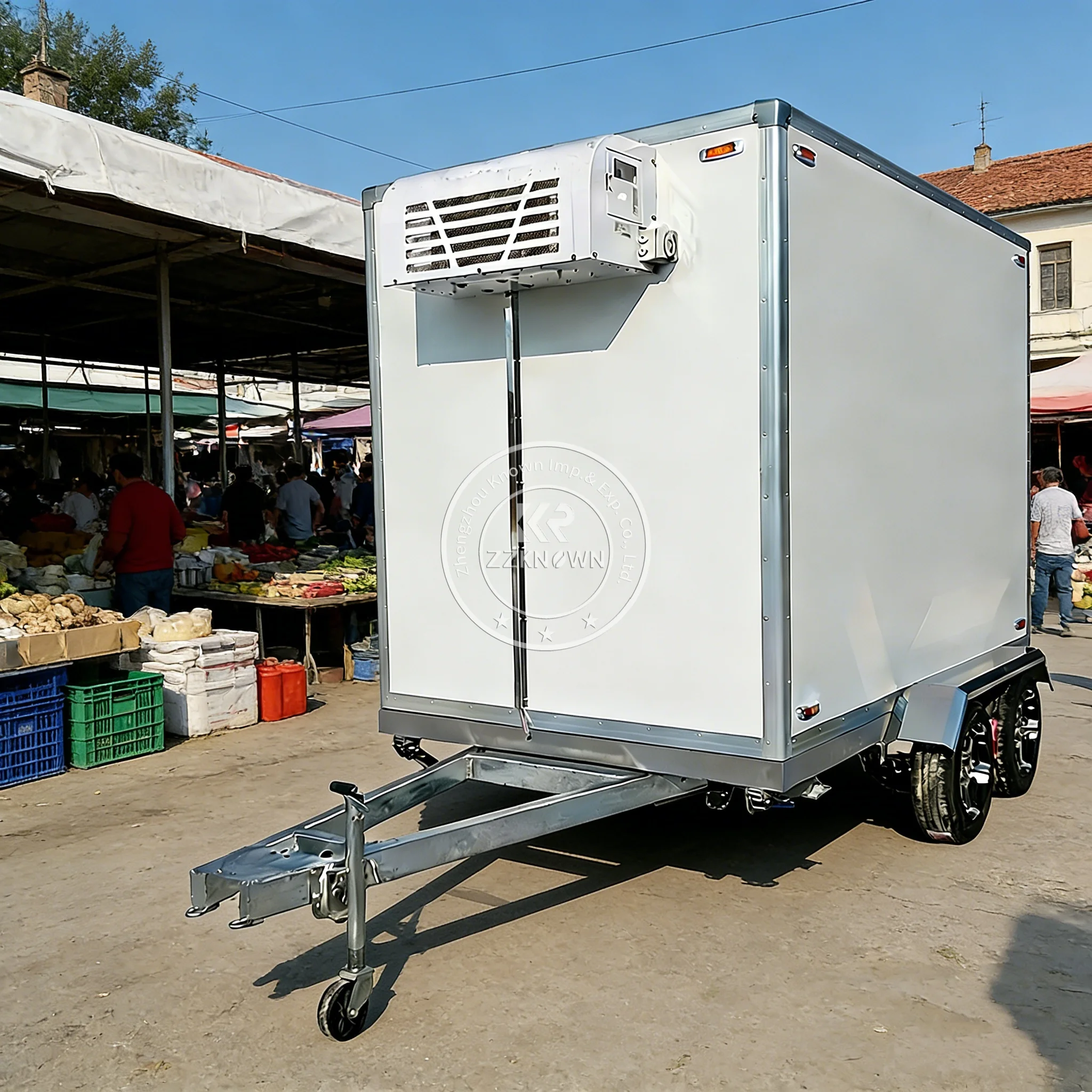 Food Van Mobile Cold Room Cool Room Freezer/Mobile Refrigerated Trailer
Food Van Mobile Cold Room Cool Room Freezer/Mobile Refrigerated Trailer