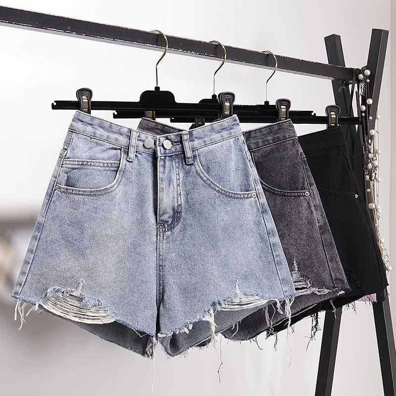 High Waist A-Line orts Women's Summer New Sle Loose Fit Denim orts Trendy plus Size Cotton Polyester Blend orts
High Waist A-Line orts Women's Summer New Sle Loose Fit Denim orts Trendy plus Size Cotton Polyester Blend orts