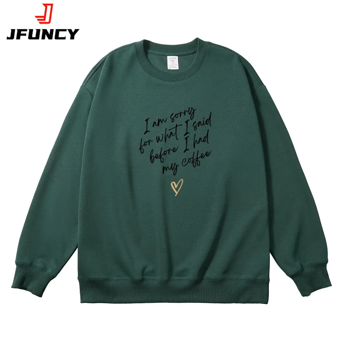 Women's Pullover Funny Letter Graphic Oversized Woman Tops Female Sweatshirt Round Neck Long Sleeve Autumn Thick Clothes
Women's Pullover Funny Letter Graphic Oversized Woman Tops Female Sweatshirt Round Neck Long Sleeve Autumn Thick Clothes