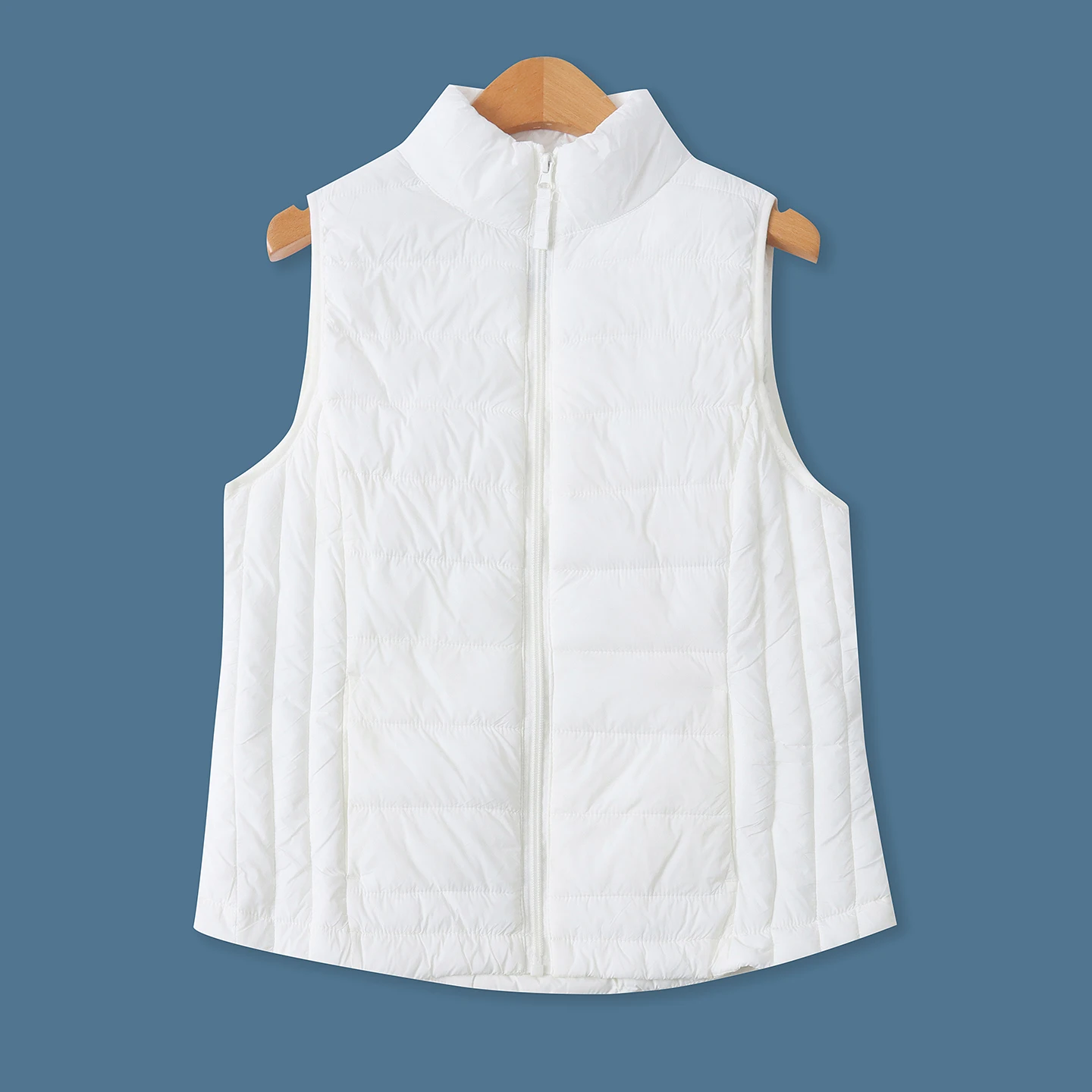 Lightweight Cotton Quilted Vest Casual All-Match Stand Collar Zipper Slim Fit Women's Vest Spring Autumn New Arrival
Lightweight Cotton Quilted Vest Casual All-Match Stand Collar Zipper Slim Fit Women's Vest Spring Autumn New Arrival