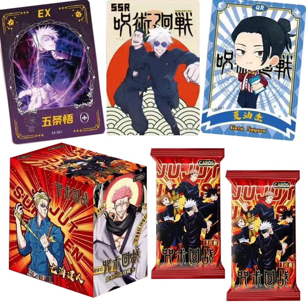 Коллекционные карты Jujutsu Kaisen, аниме главный герой, Итадори Юдзи Фусигуро Мегуми, ролевые карты, любимые детские рождественские подарки
Коллекционные карты Jujutsu Kaisen, аниме главный герой, Итадори Юдзи Фусигуро Мегуми, ролевые карты, любимые детские рождественские подарки