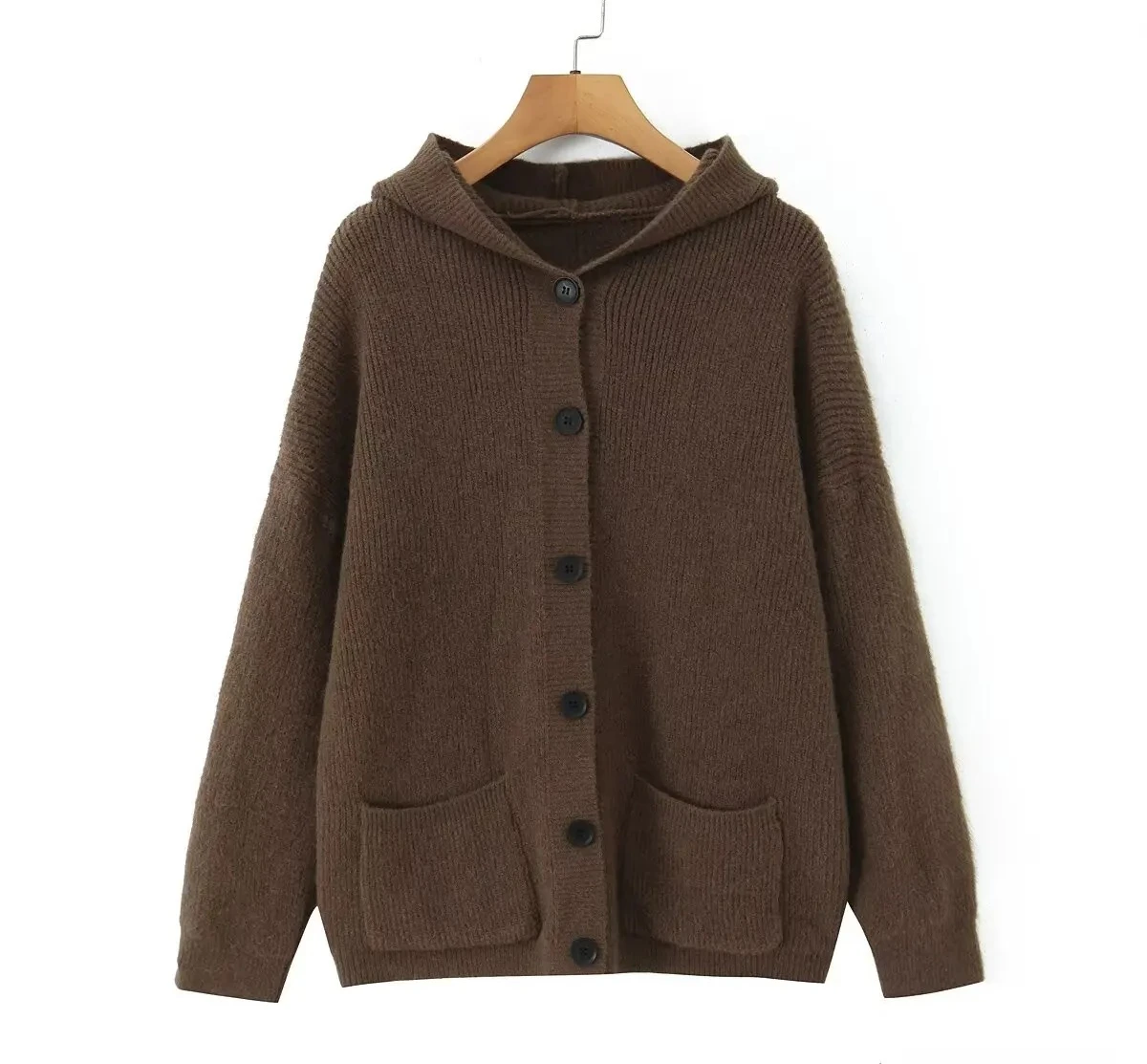 Winter New Arrival Regular Laid-ba Sle Thiened Hooded Open Cardigan Sweater Versatile
Winter New Arrival Regular Laid-ba Sle Thiened Hooded Open Cardigan Sweater Versatile