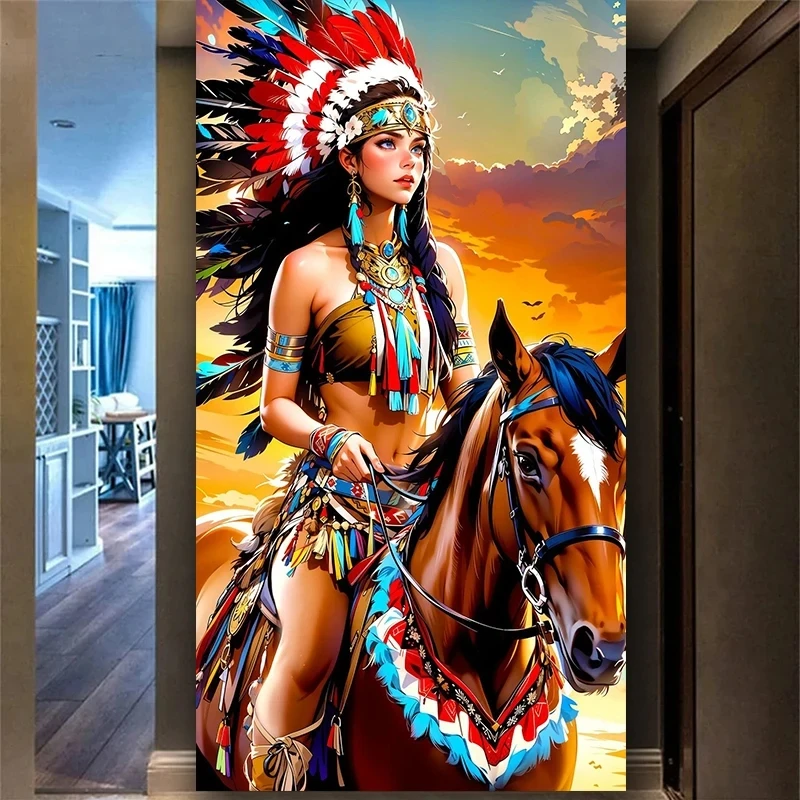 Алмазная мозаика 5D DIY: Женщины в древнекитайском стиле верхом на лошадях. Искусство, алмазная вышивка крестом, украшение для дома.
Алмазная мозаика 5D DIY: Женщины в древнекитайском стиле верхом на лошадях. Искусство, алмазная вышивка крестом, украшение для дома.