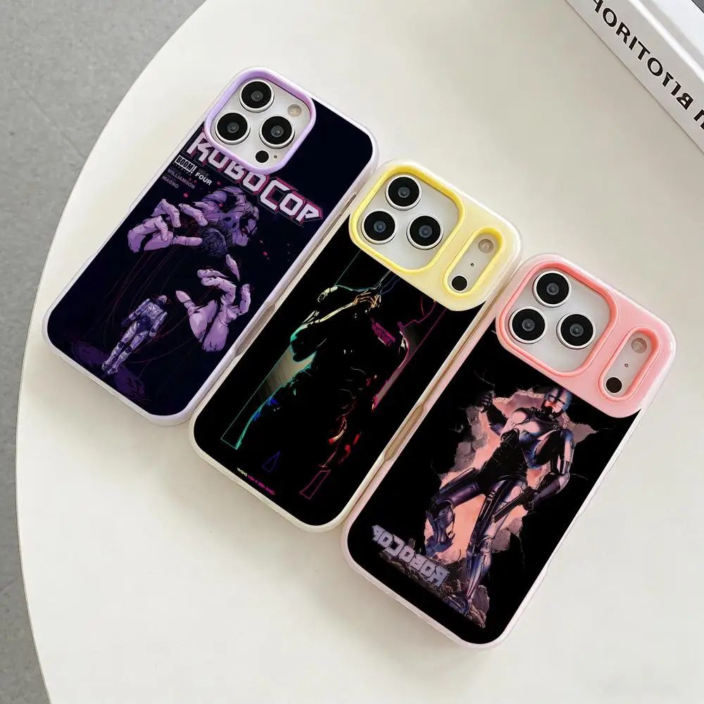 Movie R-RoboCop Phone Case Colorful 2‑in‑1 Jelly Matte Clear Full Protection Case For iPhone 11‑17 Series
Movie R-RoboCop Phone Case Colorful 2‑in‑1 Jelly Matte Clear Full Protection Case For iPhone 11‑17 Series