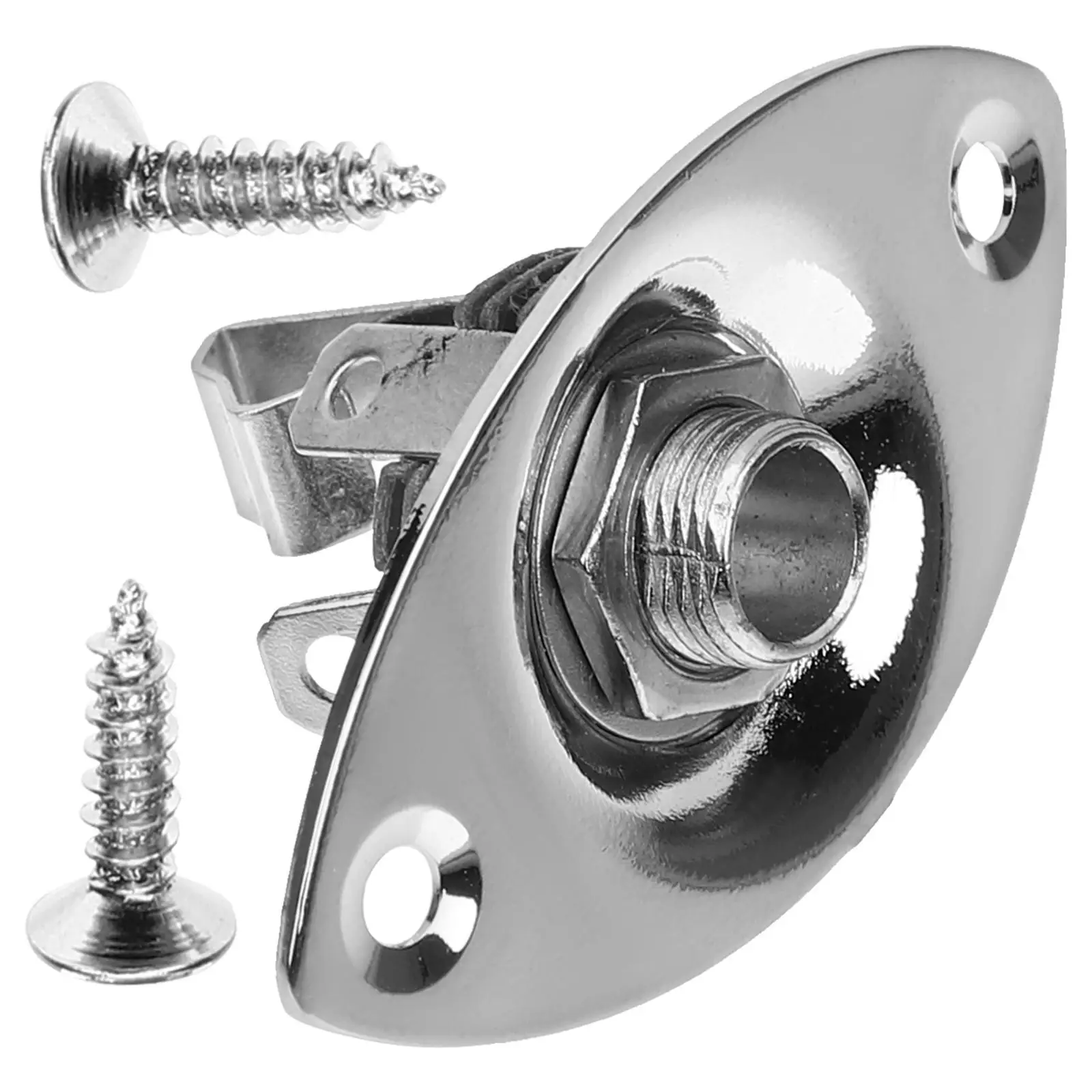 Guitar Jack Plate Socket Output Electric Guitar Parts Accessories Durable Replacement Easy Install Tone Sound Fittings Input
Guitar Jack Plate Socket Output Electric Guitar Parts Accessories Durable Replacement Easy Install Tone Sound Fittings Input