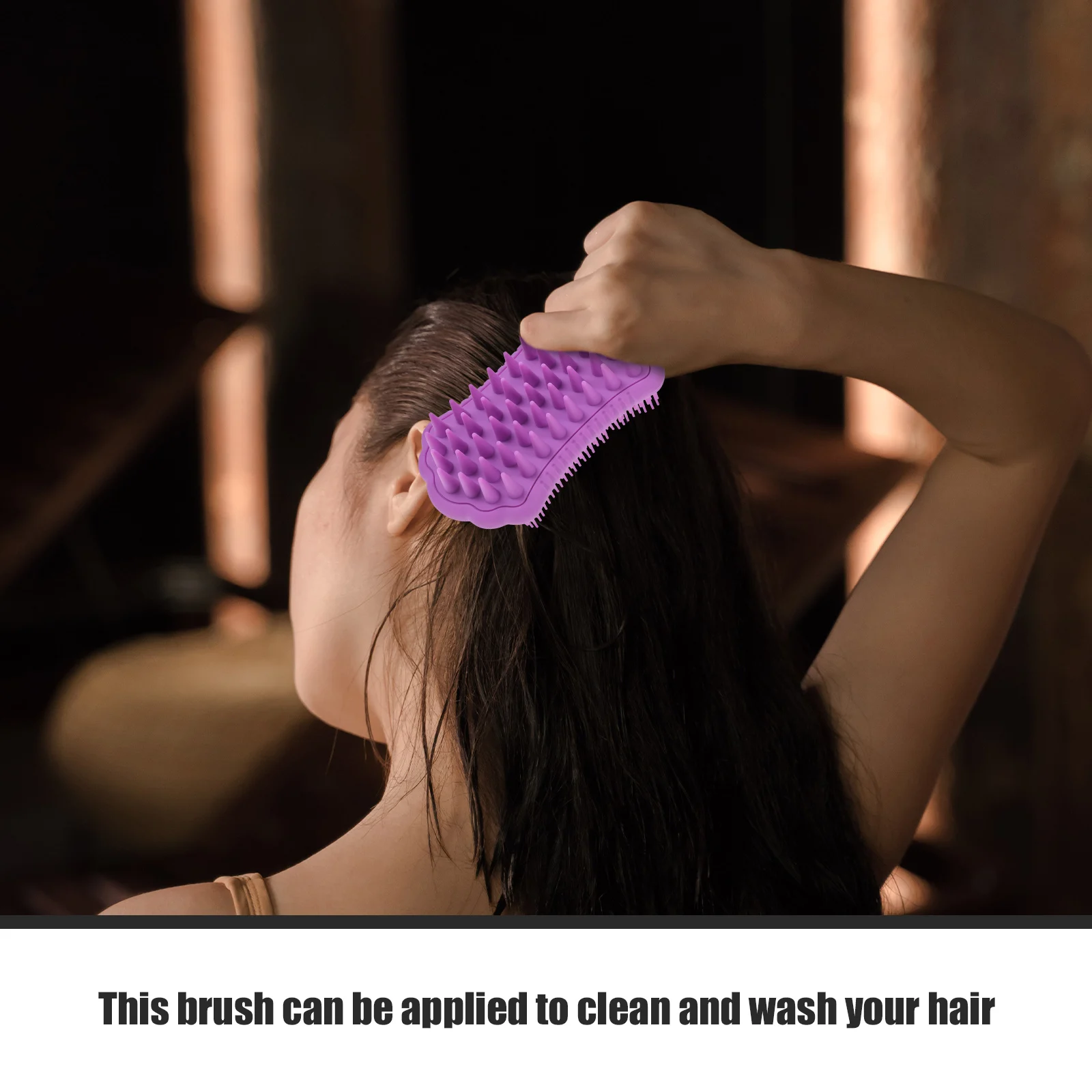 1pcs Silicone Shampoo Comb Massage Tool Scalp Brush Hair Washing Body Scrubber Bath Cleaning Silicone Loofah Shower
1pcs Silicone Shampoo Comb Massage Tool Scalp Brush Hair Washing Body Scrubber Bath Cleaning Silicone Loofah Shower