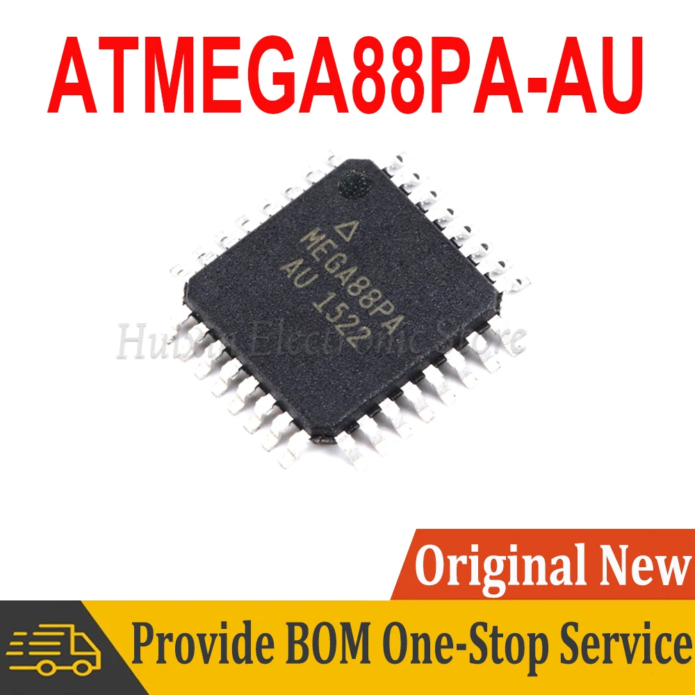 ATMEGA88PA-AU ATMEGA88PA ATMEGA88 ATMEGA88PAAU QFP32 SMD New and Original IC Chipset 
ATMEGA88PA-AU ATMEGA88PA ATMEGA88 ATMEGA88PAAU QFP32 SMD New and Original IC Chipset