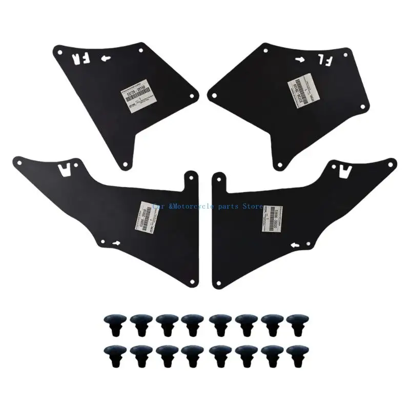 Y9UC Front Wheel Mud Flaps Exact Fit No Modification Repalces 53735-35150 Front Wheel Mudguards Simple Installs for Vehicle
Y9UC Front Wheel Mud Flaps Exact Fit No Modification Repalces 53735-35150 Front Wheel Mudguards Simple Installs for Vehicle