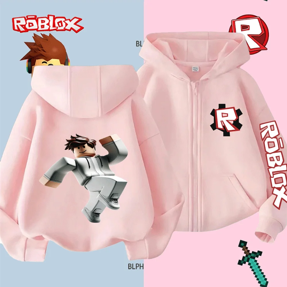Kids Hoodie with Roblox Character Print, Casual Long - Sleeve Pullover for Boys/Girls, Soft Comfortable Children's Top, Trendy
Kids Hoodie with Roblox Character Print, Casual Long - Sleeve Pullover for Boys/Girls, Soft Comfortable Children's Top, Trendy