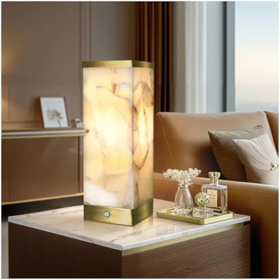 Alabaster Rechargeable Table Lamp for Living Room Bedroom Nightstand, Portable Battery Operated LED Bedside Lamp, Cordless Nigh
Alabaster Rechargeable Table Lamp for Living Room Bedroom Nightstand, Portable Battery Operated LED Bedside Lamp, Cordless Nigh