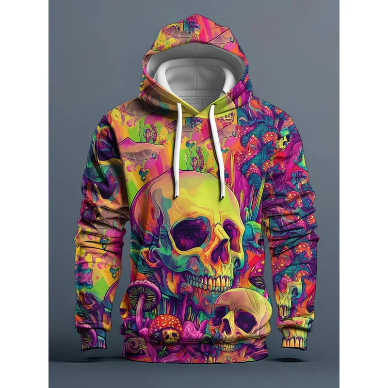 Skull Printed Hoodie Sweatshirt Women's Spring 2026 Unisex Crew Neck Comfortable Fit Fashion Streetwear Casual Outerwear
Skull Printed Hoodie Sweatshirt Women's Spring 2026 Unisex Crew Neck Comfortable Fit Fashion Streetwear Casual Outerwear