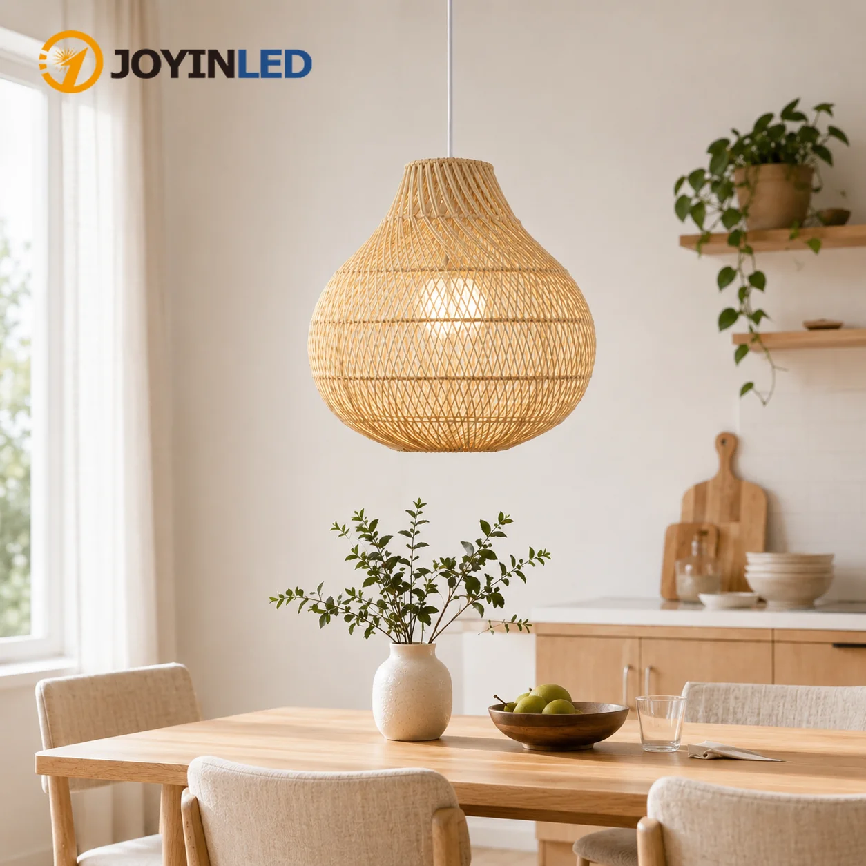 JOYINLED Beige Rattan Pendant Lamps Vintage Hand Woven Rattan Ceiling Light Home Decor Living Room Cafe 35CM Hanging Lamps
JOYINLED Beige Rattan Pendant Lamps Vintage Hand Woven Rattan Ceiling Light Home Decor Living Room Cafe 35CM Hanging Lamps