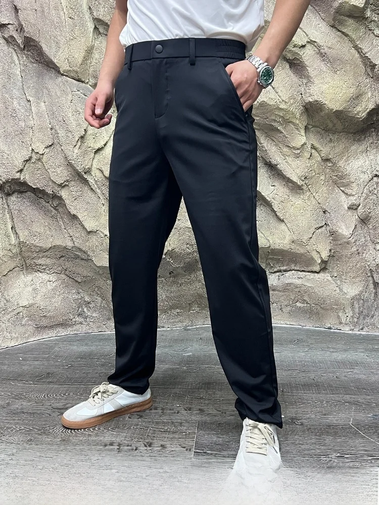 High-End Silk Linen Blend Men's Casual Pants Straight Leg Lightweight Comfortable Spring Summer Fashionable Commute Friendly
High-End Silk Linen Blend Men's Casual Pants Straight Leg Lightweight Comfortable Spring Summer Fashionable Commute Friendly