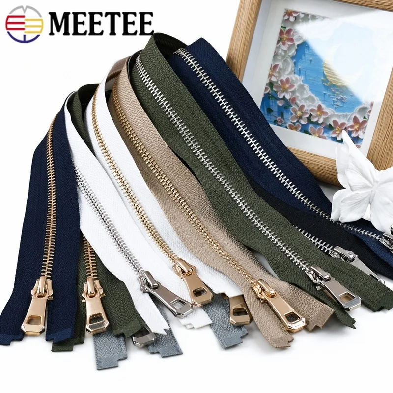1-3Pcs Meetee 5# Metal Zippers 35-85cm Open-end Zipper Sewing Jacket Pocket Closure Replace Zips Repair Kit DIY Bag Accessories
1-3Pcs Meetee 5# Metal Zippers 35-85cm Open-end Zipper Sewing Jacket Pocket Closure Replace Zips Repair Kit DIY Bag Accessories