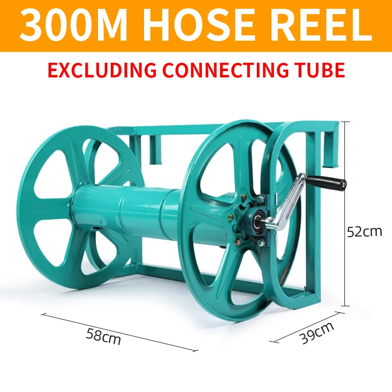 Manual hose reel Agricultural high pressure spray hose collection rack Hand crank anti-winding storage rack
Manual hose reel Agricultural high pressure spray hose collection rack Hand crank anti-winding storage rack