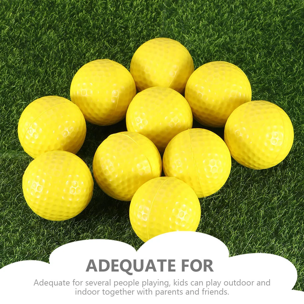 12pcs Golf Balls Durable Soft PU Rubber Safe Kids Practice Training Continuous Hitting Balanced Flight Swings
12pcs Golf Balls Durable Soft PU Rubber Safe Kids Practice Training Continuous Hitting Balanced Flight Swings