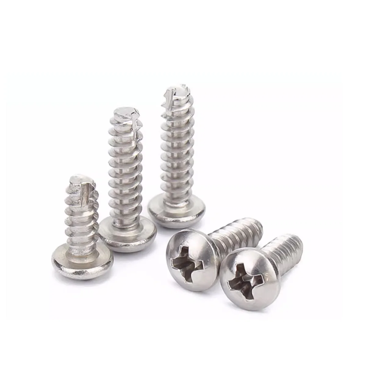 M4M5 Carbon Steel Nickel Plating Pan Head Reinforced Small Screw Cross Head Round Head Cut Tail Self Tapping Screw
M4M5 Carbon Steel Nickel Plating Pan Head Reinforced Small Screw Cross Head Round Head Cut Tail Self Tapping Screw