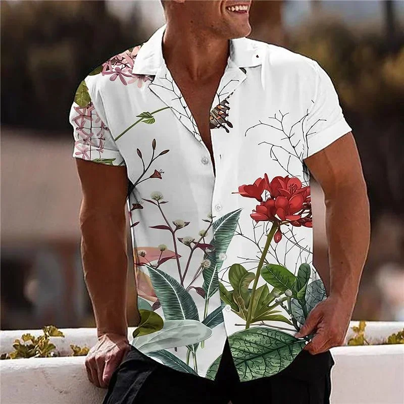 Men Hawaiian Casual Vacation Social Leaf Pattern Fashion Camisa Y2k Short Sleeve Floral Shirt Formal And Elegant Male Clothes
Men Hawaiian Casual Vacation Social Leaf Pattern Fashion Camisa Y2k Short Sleeve Floral Shirt Formal And Elegant Male Clothes