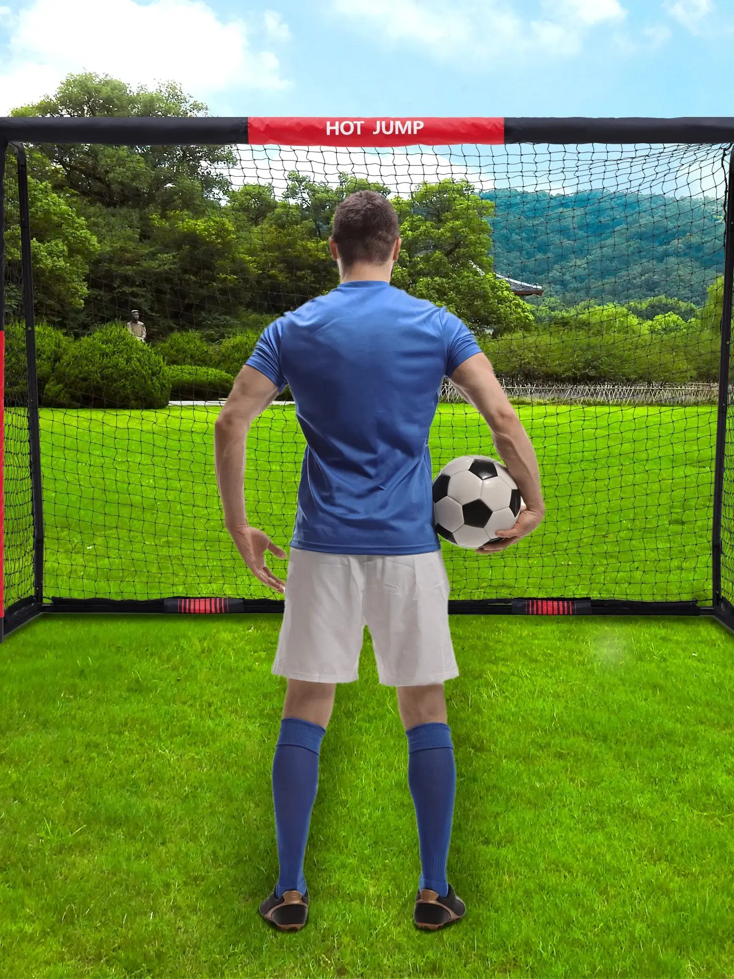 Портативные футбольные ворота для двора, тренировок и практики, футбольные ворота с прочным стальным каркасом, для всех возрастов
Портативные футбольные ворота для двора, тренировок и практики, футбольные ворота с прочным стальным каркасом, для всех возрастов