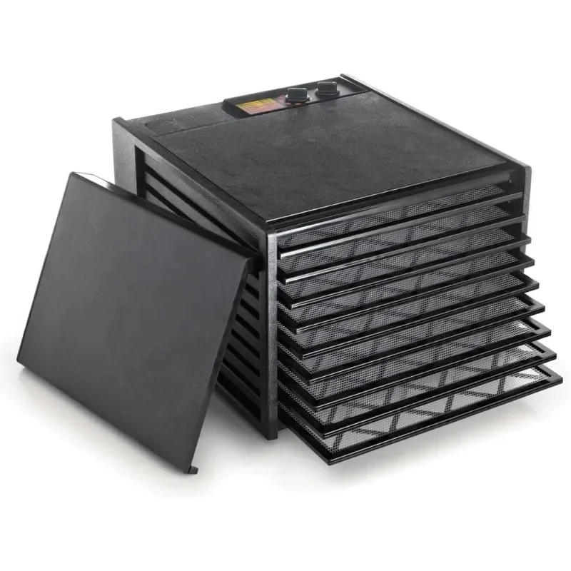 Электрический пищевой Дегидратор с таймером на 26 часов, Автоматическое отключение и контроль температуры, 9 лотков
Электрический пищевой Дегидратор с таймером на 26 часов, Автоматическое отключение и контроль температуры, 9 лотков