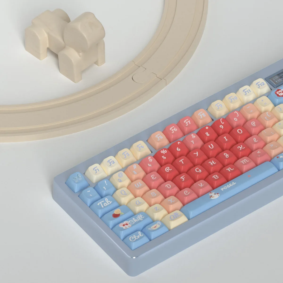 Original full set of mechanical keyboard keycaps 156 keys Thickened PBT sublimation Original factory/ure height
Original full set of mechanical keyboard keycaps 156 keys Thickened PBT sublimation Original factory/ure height