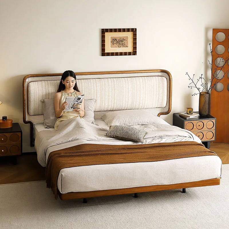 Aesthetic Relaxing Bed Cheap Unique Sleeping Decoration Designer Accent Cute Bed Save Space Letto Matrimoniale Home Decoration
Aesthetic Relaxing Bed Cheap Unique Sleeping Decoration Designer Accent Cute Bed Save Space Letto Matrimoniale Home Decoration
