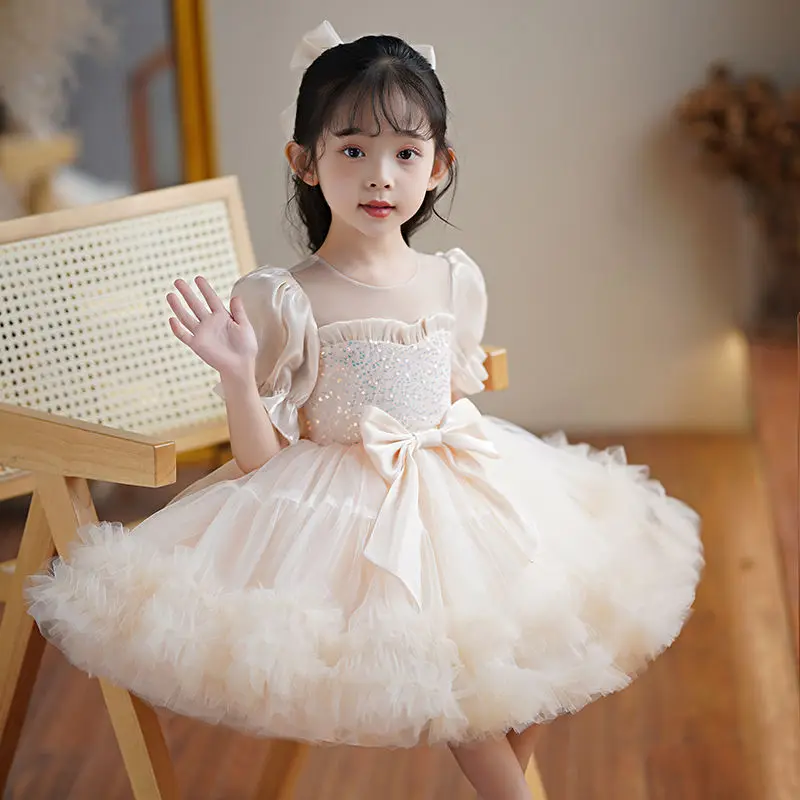 Girls' Princess Dress2023 Summer New Fashionable Children's Dress Dress Baby Girl Fluffy Yarn Dress
Girls' Princess Dress2023 Summer New Fashionable Children's Dress Dress Baby Girl Fluffy Yarn Dress
