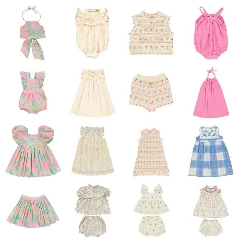 OUYANG&IVAN Children's Set SS25 Spring/summer New BEO Baby Romper Onesie Printed Pattern Girl Dress Top Blouse Shorts Skirt Set
OUYANG&IVAN Children's Set SS25 Spring/summer New BEO Baby Romper Onesie Printed Pattern Girl Dress Top Blouse Shorts Skirt Set