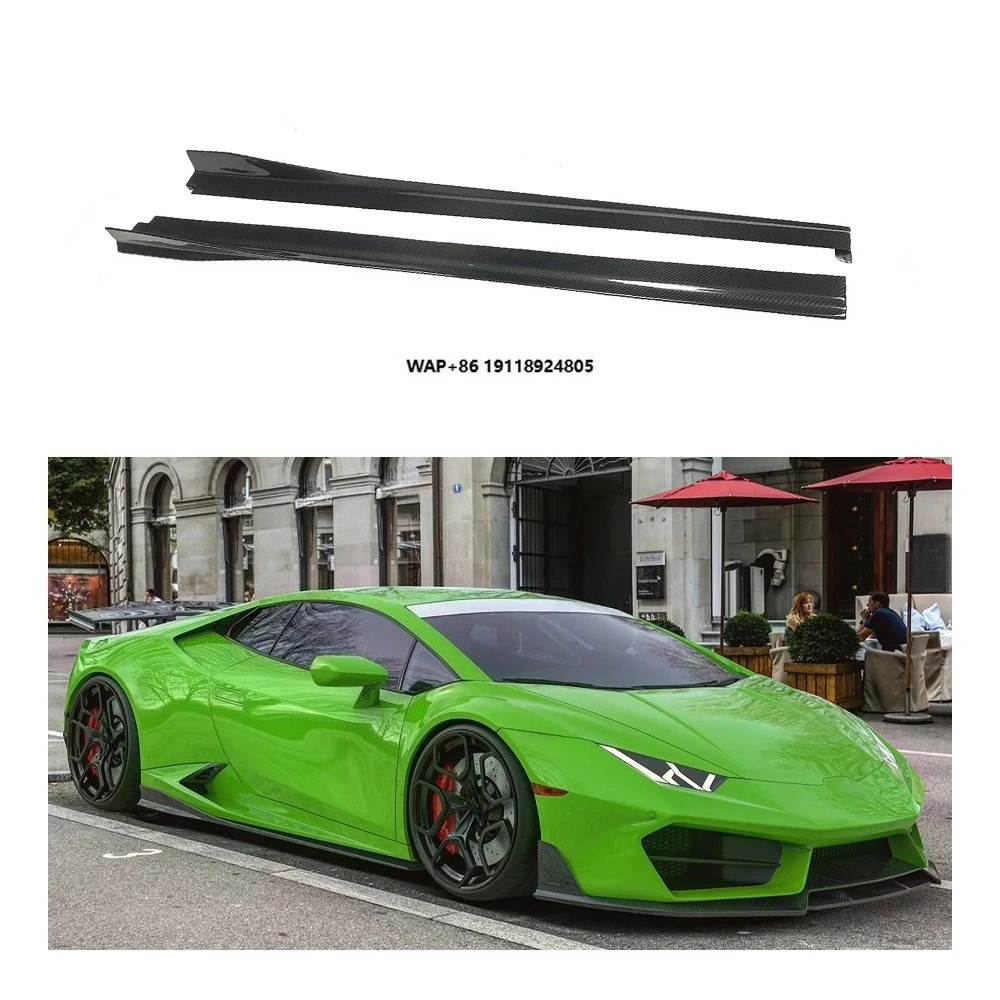 LP580 LP610 Автомобильные аксессуары из углеродного волокна, боковая юбка для Lamborghini Huracan LP580 LP610
LP580 LP610 Автомобильные аксессуары из углеродного волокна, боковая юбка для Lamborghini Huracan LP580 LP610