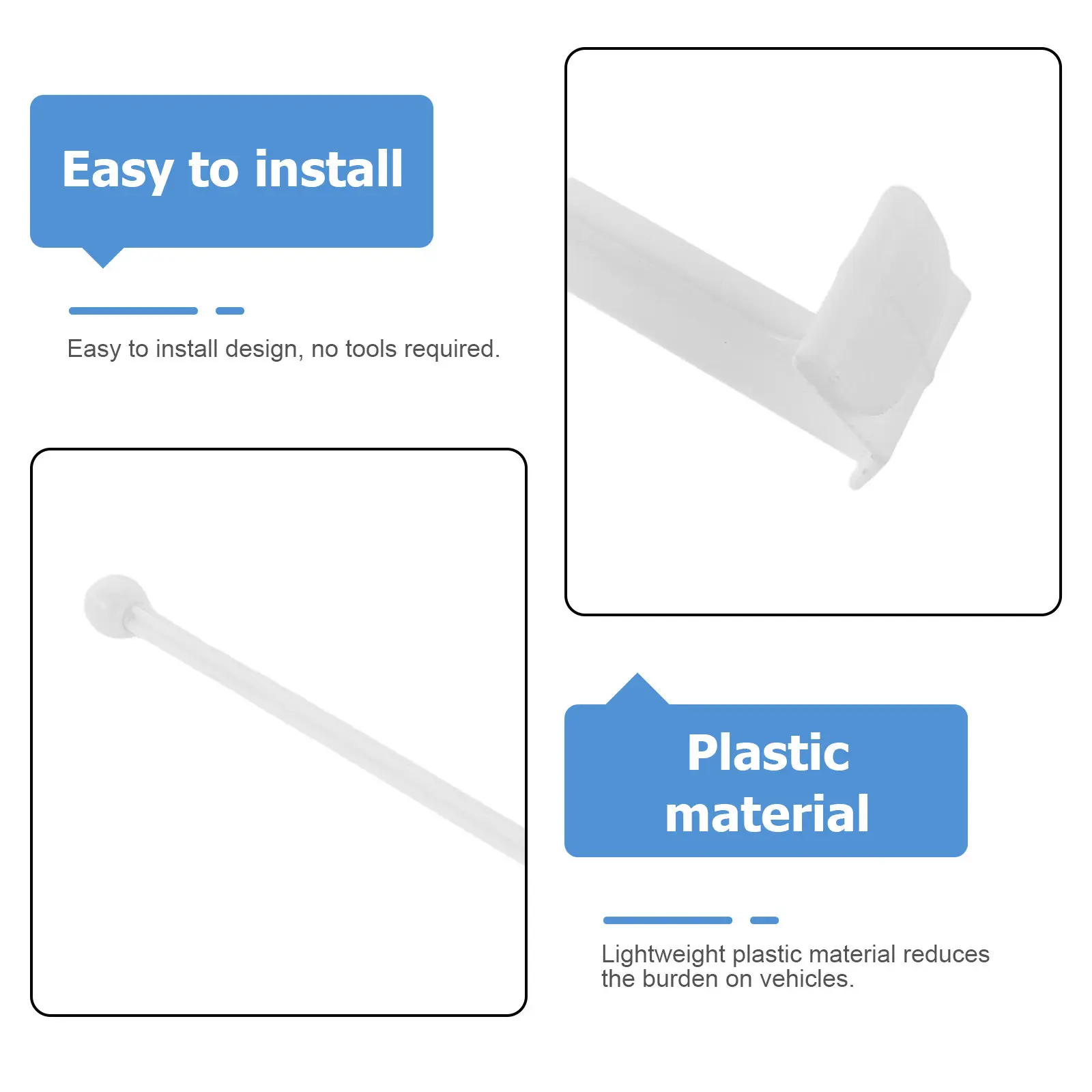 10Pcs Lightweight Car Flag Poles Plastic Window Mount Clips Heavy Duty Flag Holders for Vehicle Truck Banner Rally Parades
10Pcs Lightweight Car Flag Poles Plastic Window Mount Clips Heavy Duty Flag Holders for Vehicle Truck Banner Rally Parades
