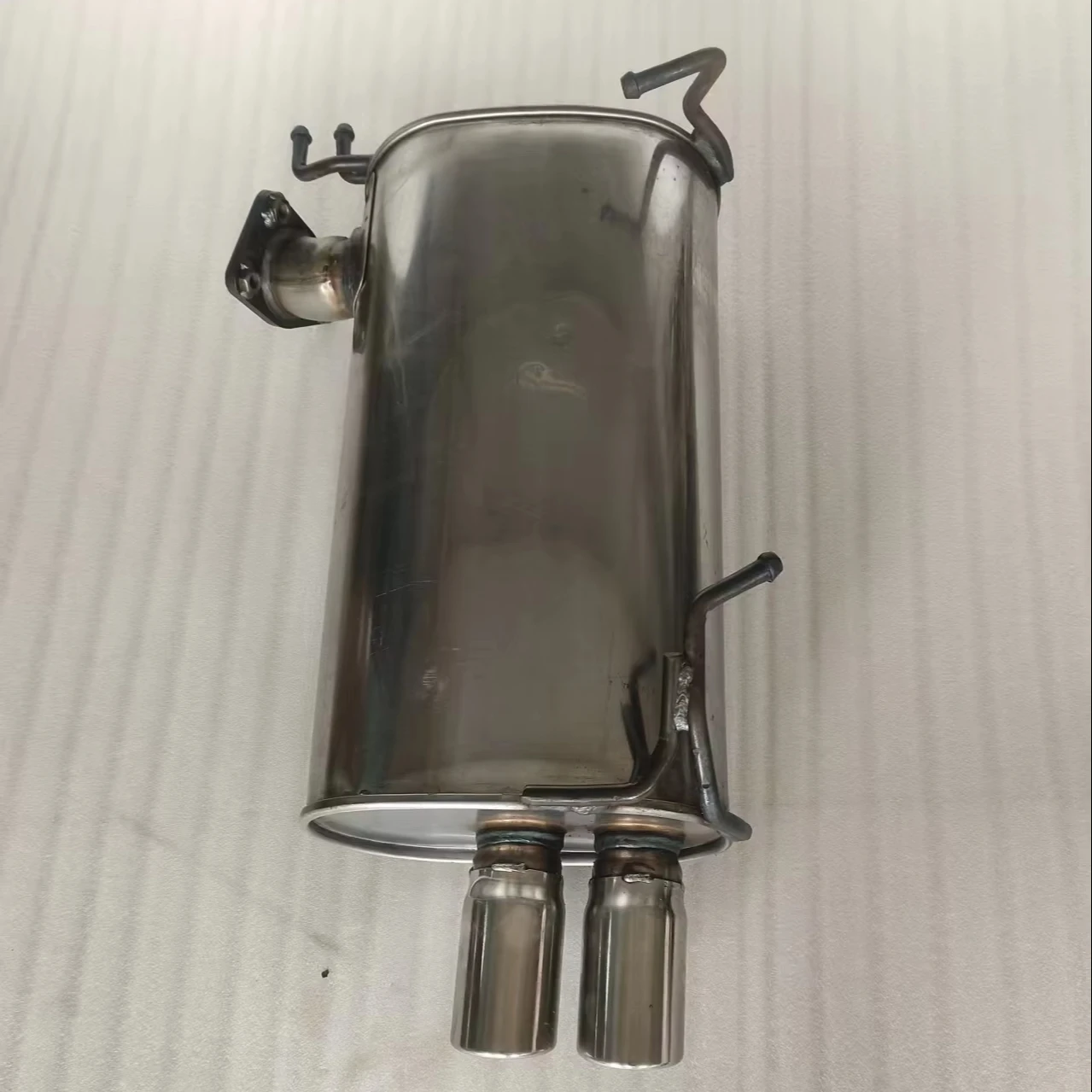 High Quality SS409 Rear Car Exhaust Muffler For Mitsubishi Outlander 3.0L 2007-2013 Factory Wholesale CarATV&UTV
High Quality SS409 Rear Car Exhaust Muffler For Mitsubishi Outlander 3.0L 2007-2013 Factory Wholesale CarATV&UTV