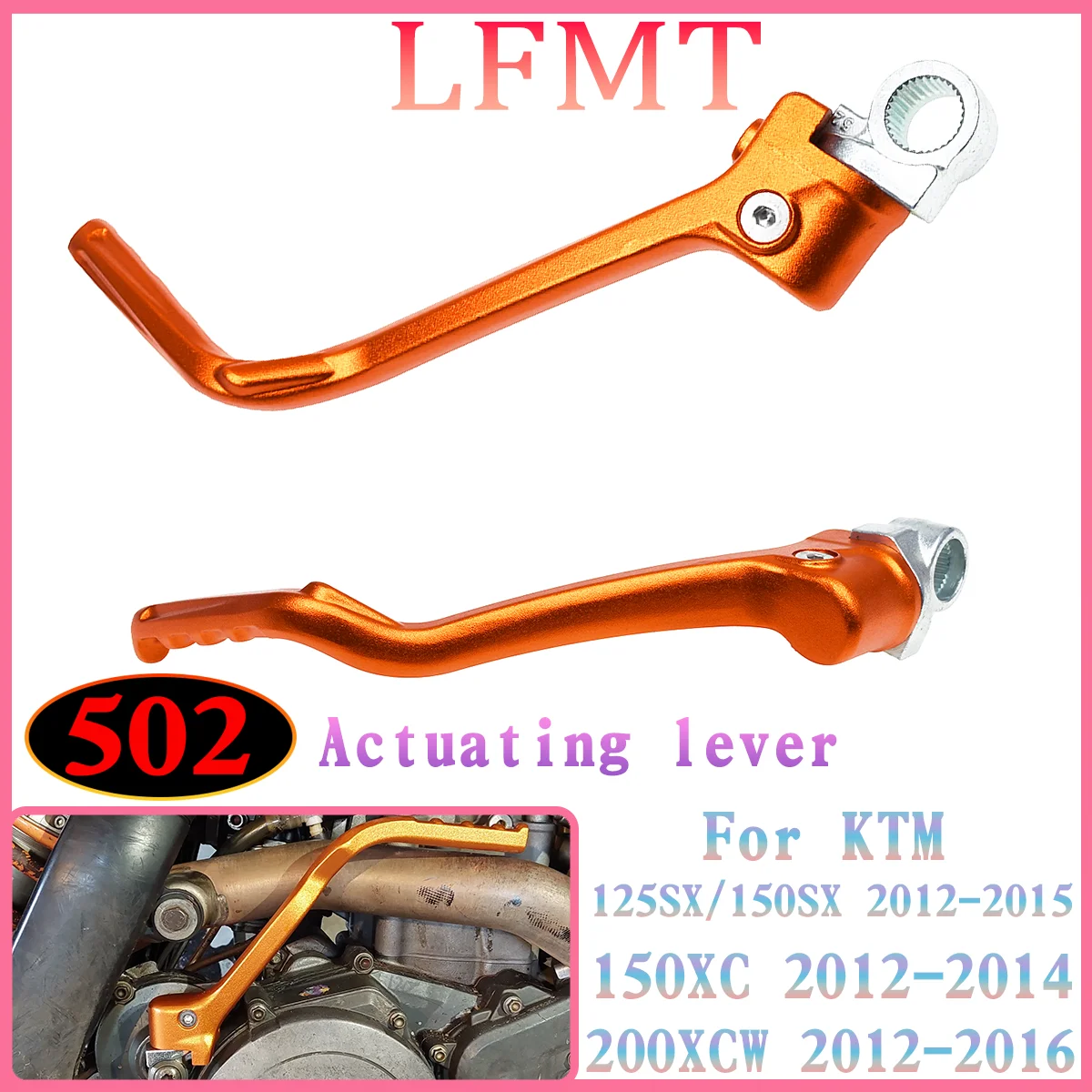Motorcycle Forged Kick Start Starter Lever Pedal For Husqvarn TE125 TC125 2014-2016 For KTM SX125 SX150 XC150 XCW200 2012-2015
Motorcycle Forged Kick Start Starter Lever Pedal For Husqvarn TE125 TC125 2014-2016 For KTM SX125 SX150 XC150 XCW200 2012-2015