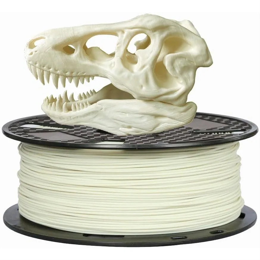 CC3D PLA Max Bone White Filament 1.75mm 1KG 3D Printer Filament Stronger Pro Plus Ivory White
CC3D PLA Max Bone White Filament 1.75mm 1KG 3D Printer Filament Stronger Pro Plus Ivory White