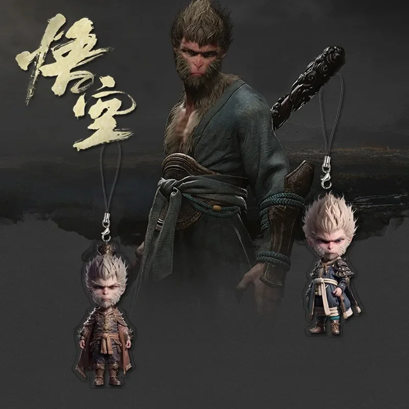 Black Myth: Wukong Keychain The Destined One Acrylic Phone Lanyard Pendant Key Ring Bag Ornaments Jewelry Key Ring Gifts
Black Myth: Wukong Keychain The Destined One Acrylic Phone Lanyard Pendant Key Ring Bag Ornaments Jewelry Key Ring Gifts