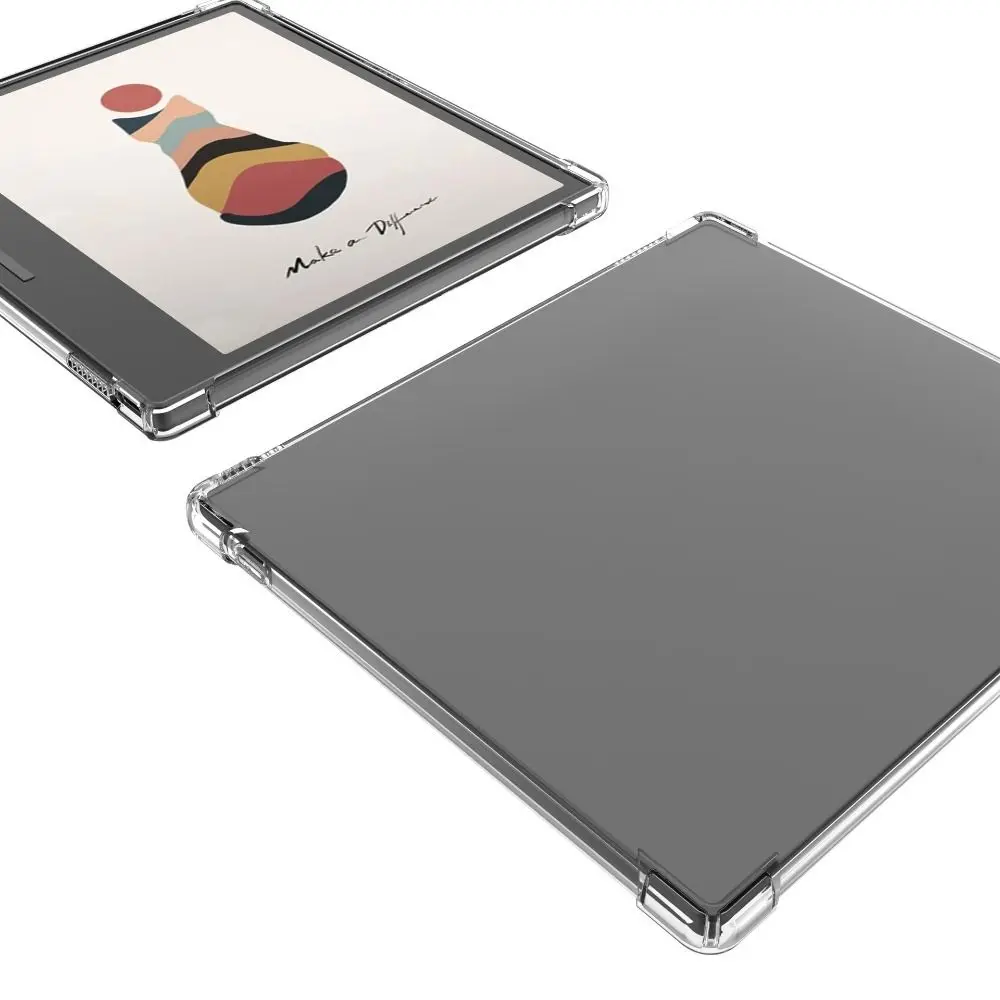 Transparent 7 inch e-Reader Case Shockproof TPU Protective Shell Lightweight Ultra Thin Back Cover for Onyx Boox GO Color
Transparent 7 inch e-Reader Case Shockproof TPU Protective Shell Lightweight Ultra Thin Back Cover for Onyx Boox GO Color