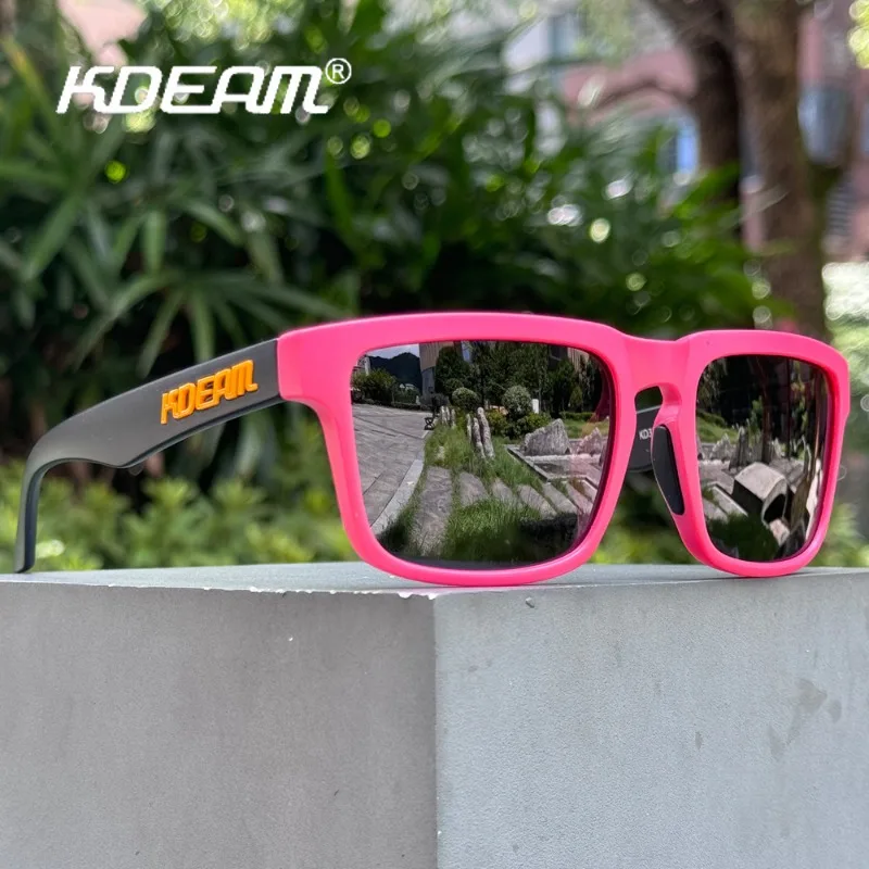 New KDEAM Brand High Quality Men Square Sunglasses Latest Style Sports Polarized Fishing Glasses Reflective Coating Lens UV400
New KDEAM Brand High Quality Men Square Sunglasses Latest Style Sports Polarized Fishing Glasses Reflective Coating Lens UV400