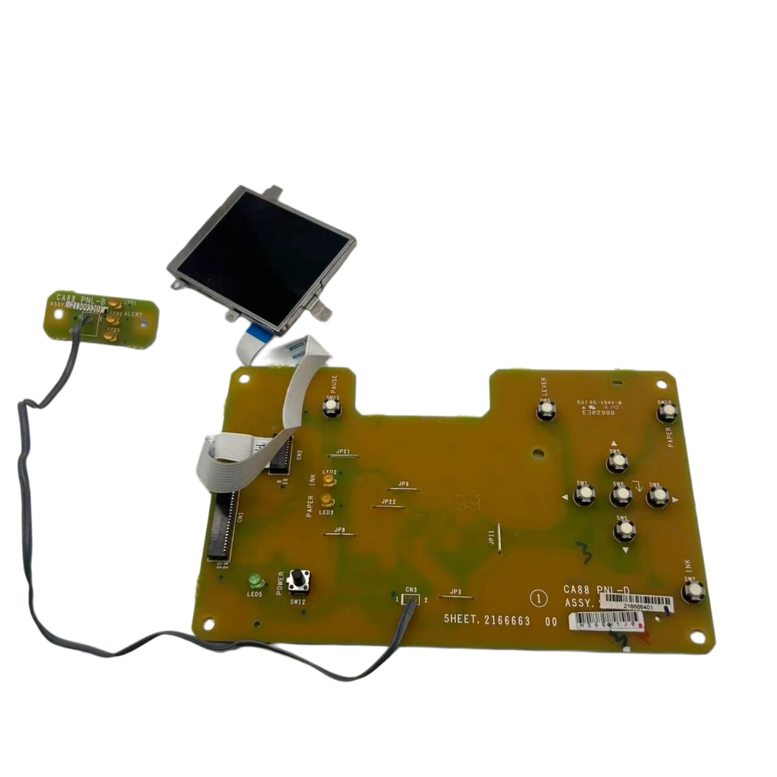 PNL-B Display Control Board CA88 PNL fits for Epson 4900 Stylus Pro Printer Parts PNL-D
PNL-B Display Control Board CA88 PNL fits for Epson 4900 Stylus Pro Printer Parts PNL-D