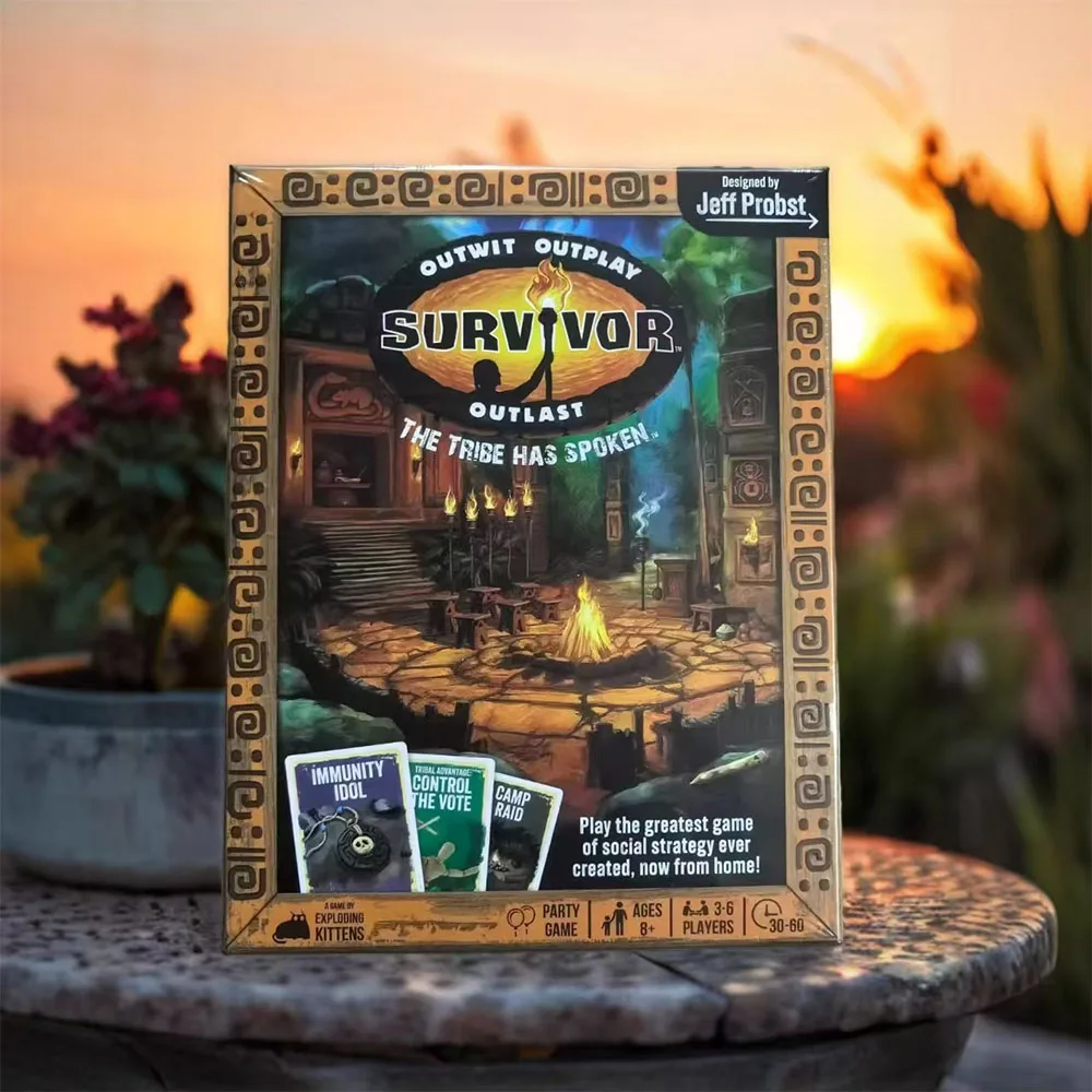 Exploding Kittens Survivor Family Party Game forAges 14+ and up - 3 to 6 Players - Great for Adults & Teens
Exploding Kittens Survivor Family Party Game forAges 14+ and up - 3 to 6 Players - Great for Adults & Teens