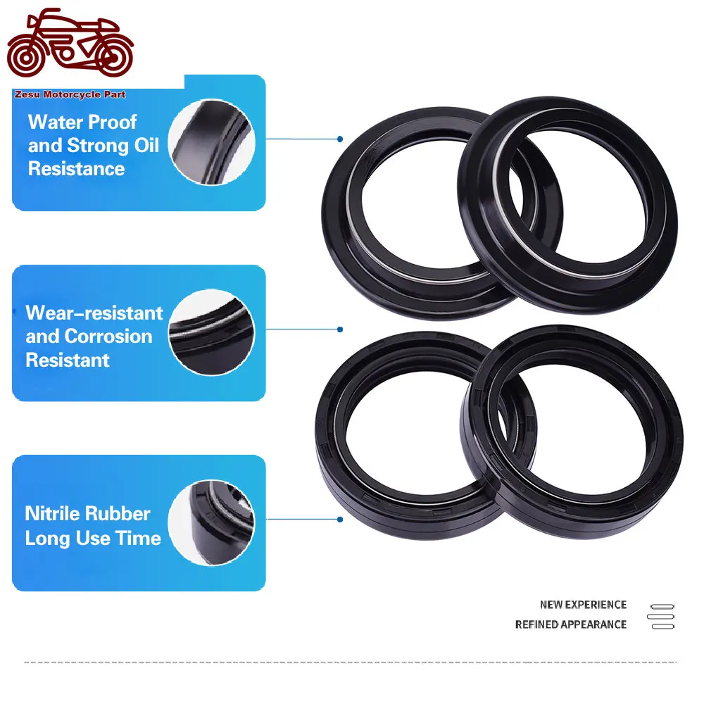 41x54x11 Motor Bike Front Fork Oil Seal 41 54 Dust Cover For BMW F650 GS 2000-2007 F650GS DAKAR 2000-2008 F650ST F 650 ST 96-00
41x54x11 Motor Bike Front Fork Oil Seal 41 54 Dust Cover For BMW F650 GS 2000-2007 F650GS DAKAR 2000-2008 F650ST F 650 ST 96-00