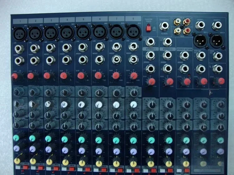 8-Way stage performance, conference recording mixer, with effects
8-Way stage performance, conference recording mixer, with effects