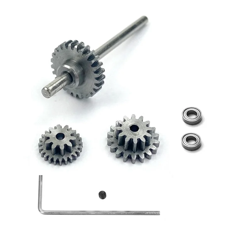 B05C-9X Metal Transmission Gear With D Axis Gearbox Steel Gears Set For WPL D12 1/10 RC Car Upgrade Parts Accessories
B05C-9X Metal Transmission Gear With D Axis Gearbox Steel Gears Set For WPL D12 1/10 RC Car Upgrade Parts Accessories
