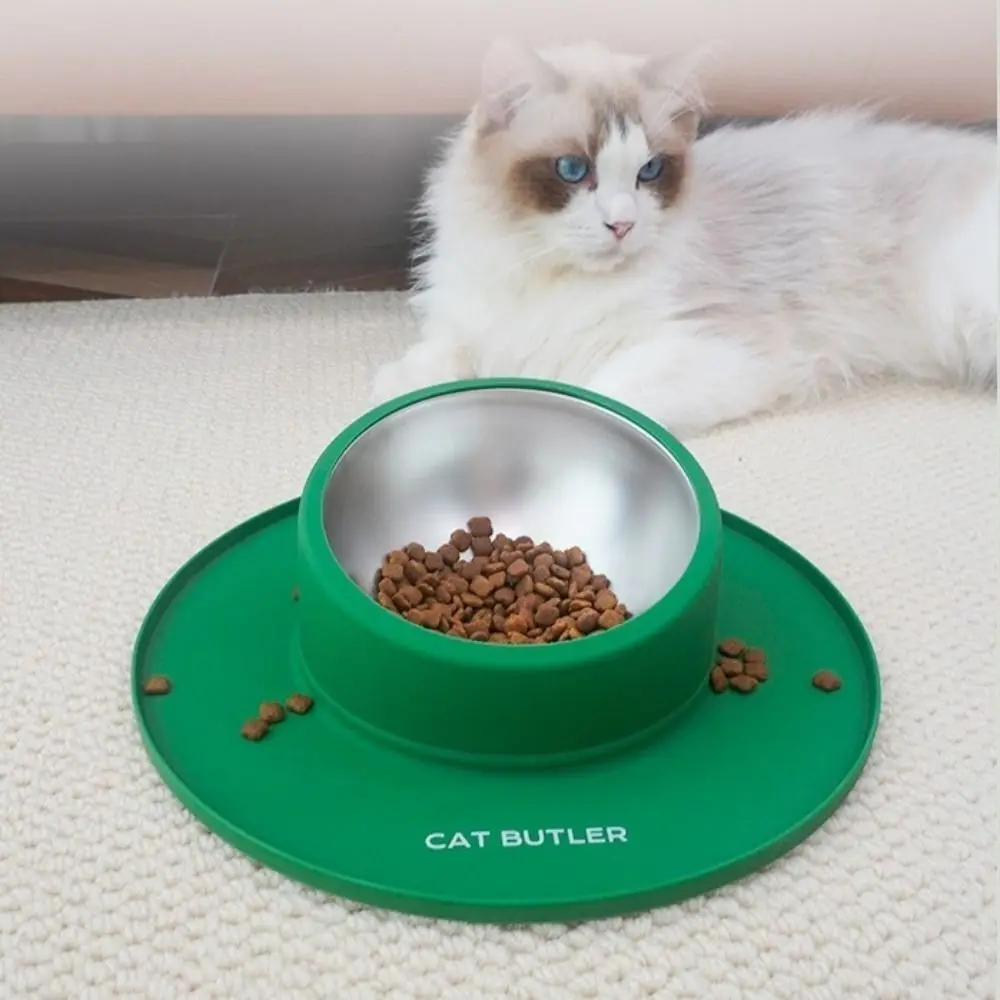 Portable Anti Slip Pet Food Bowl Stainless Steel Silicone Cat Dog Water Bowls Fixed Spill-proof Pet Tableware Drinking
Portable Anti Slip Pet Food Bowl Stainless Steel Silicone Cat Dog Water Bowls Fixed Spill-proof Pet Tableware Drinking